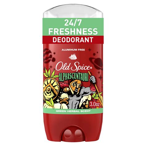 Old Spice Aluminum Free Deodorant for Men, AlphaScentauri, 48 .